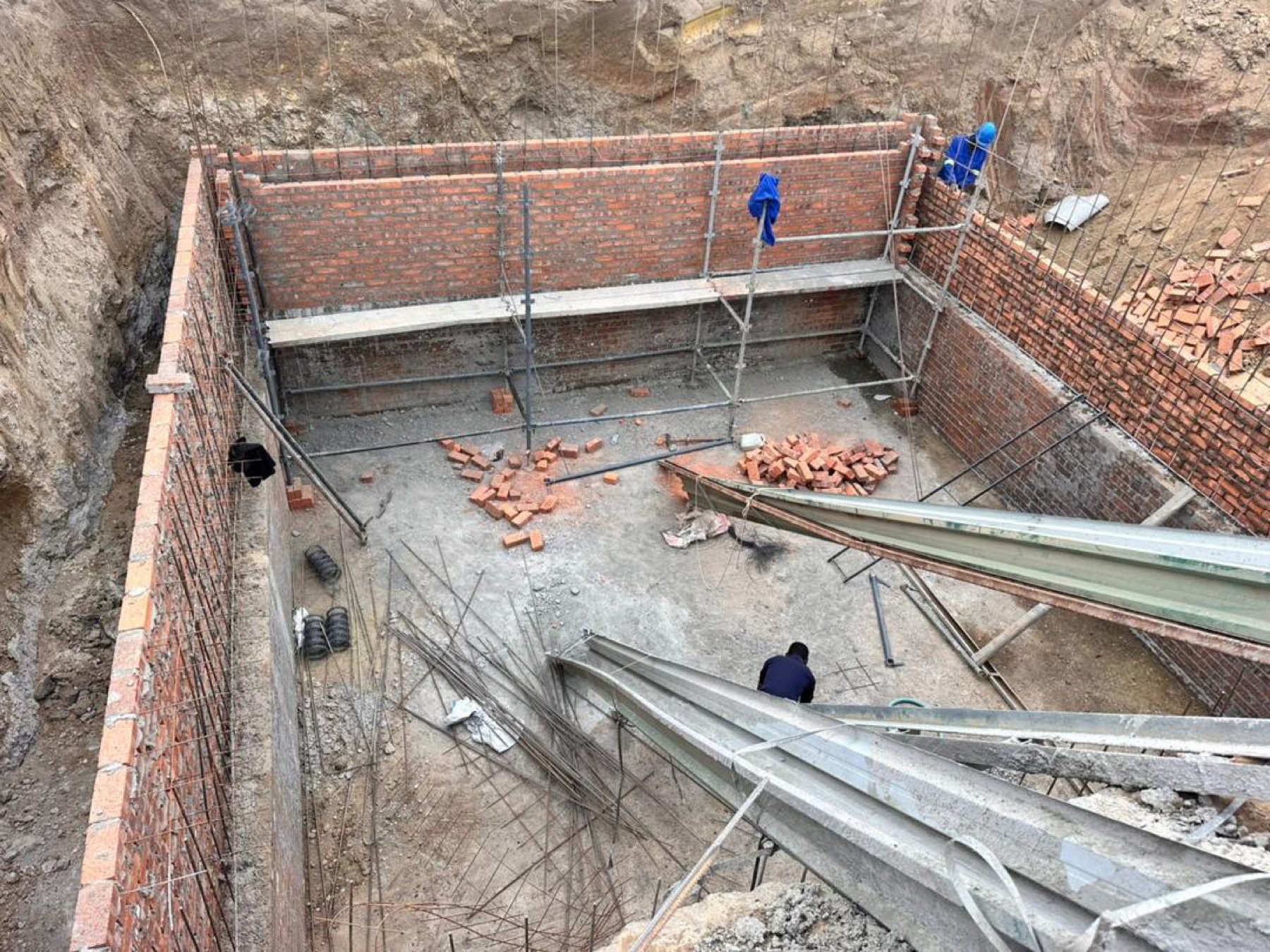 Foundation works